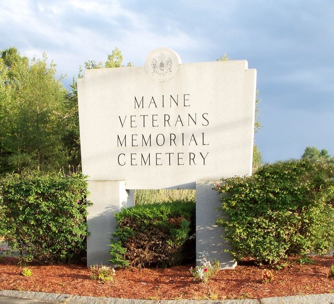 Maine Veterans Memorial Cemetery on Blue Star Avenue