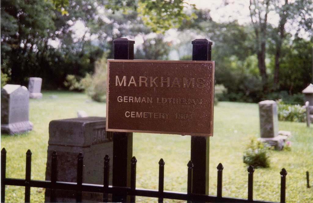 Markhams German Lutheran Cemetery