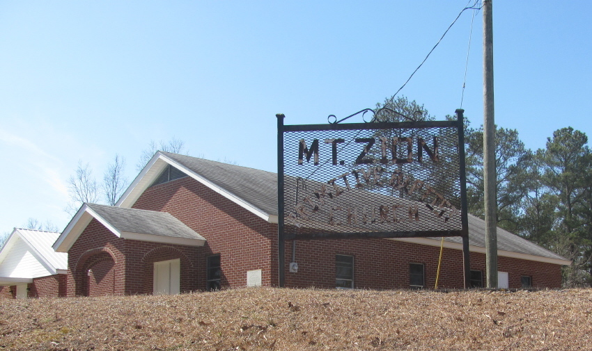 Mount Zion Primitive Baptist Church Cemetery