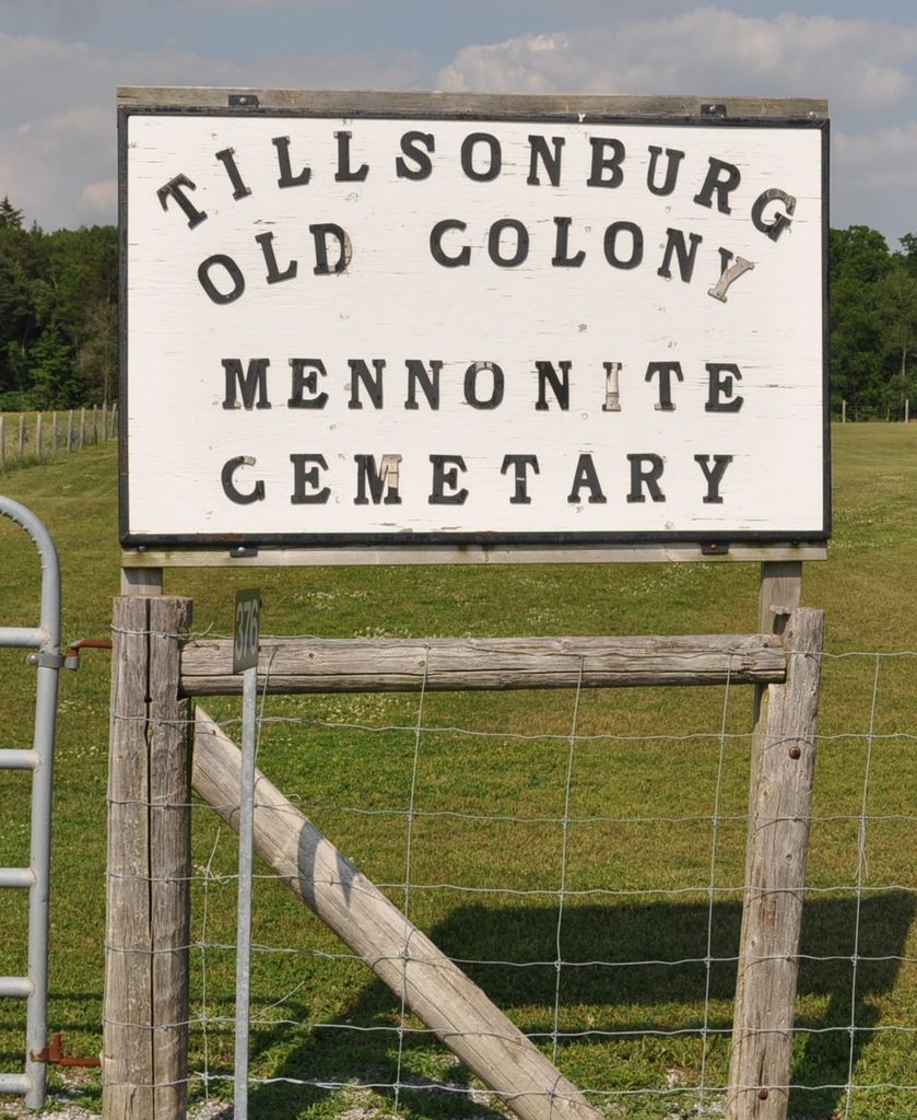 Tillsonburg Old Colony Mennonite Cemetery