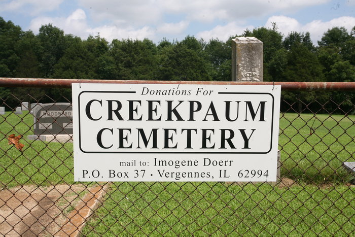 Creek Paum Cemetery
