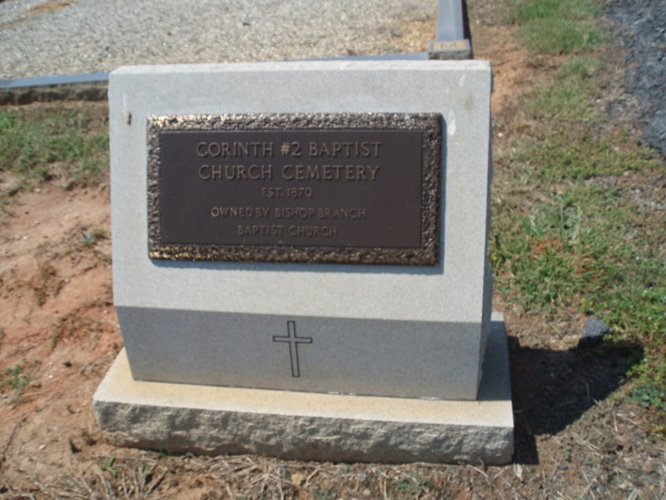 Corinth #2 Baptist Church Cemetery