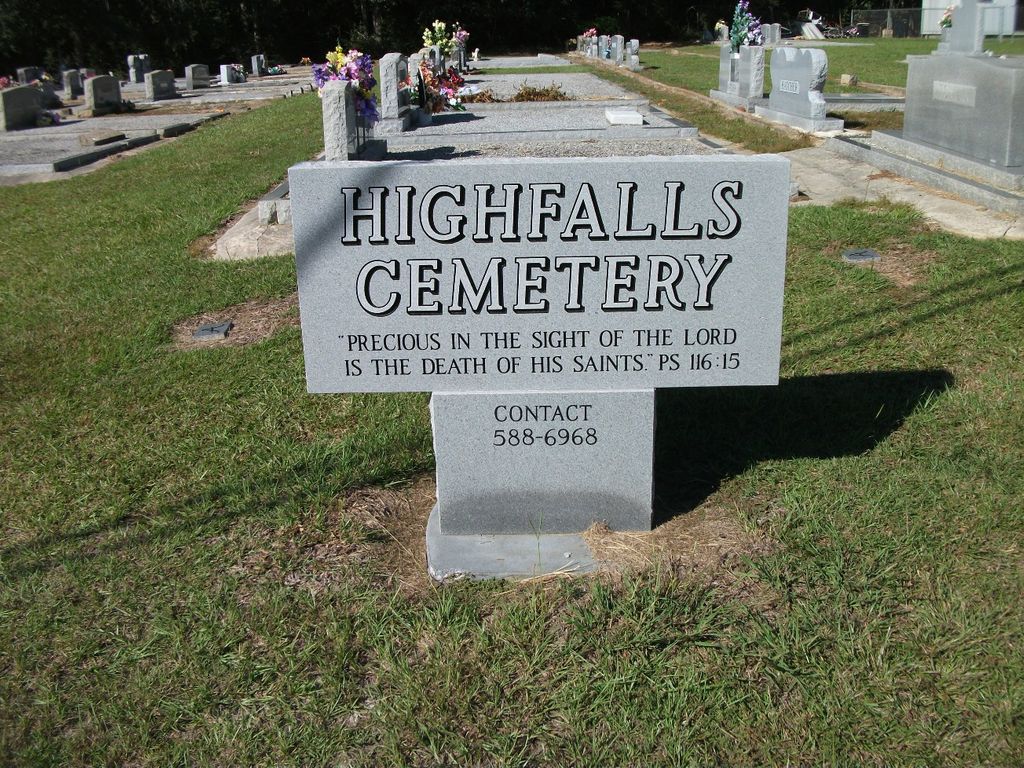 High Falls Assembly of God Church Cemetery