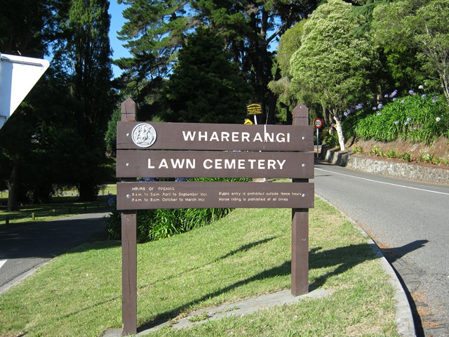 Wharerangi Lawn Cemetery