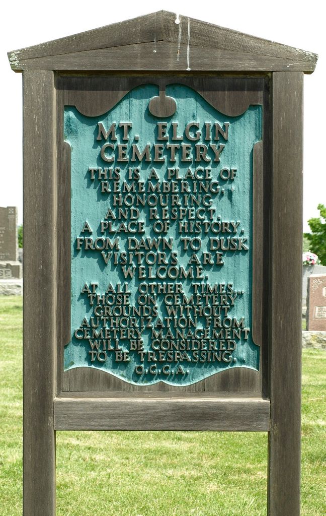 Mount Elgin Cemetery