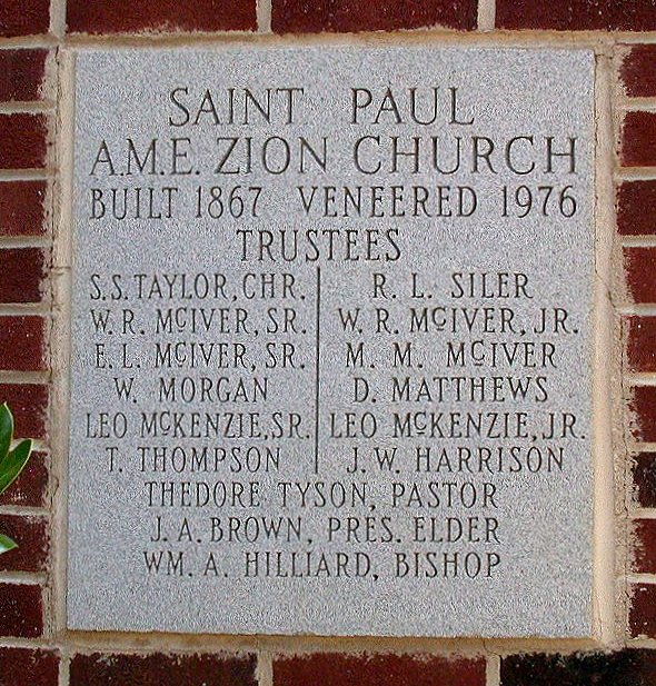 Saint Paul AME Zion Church Cemetery