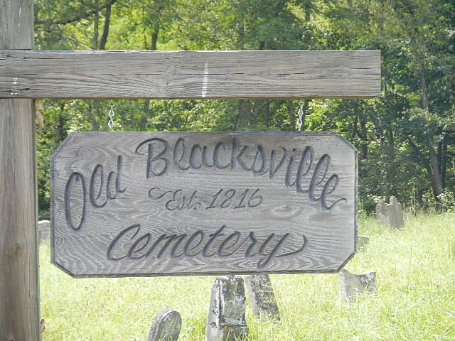Blacksville Cemetery Old