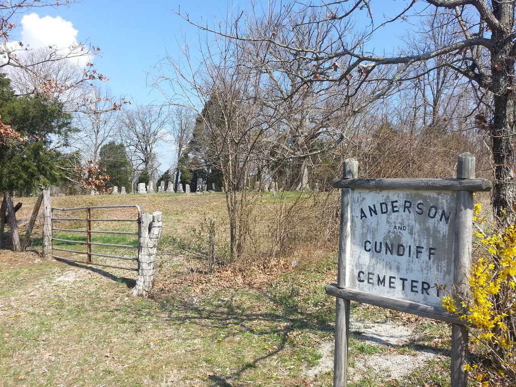 Anderson and Cundiff Family Cemetery