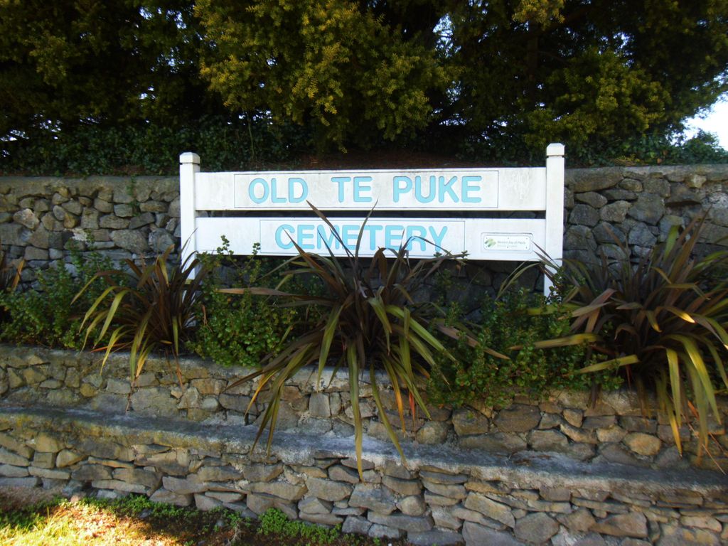 Old Te Puke Cemetery