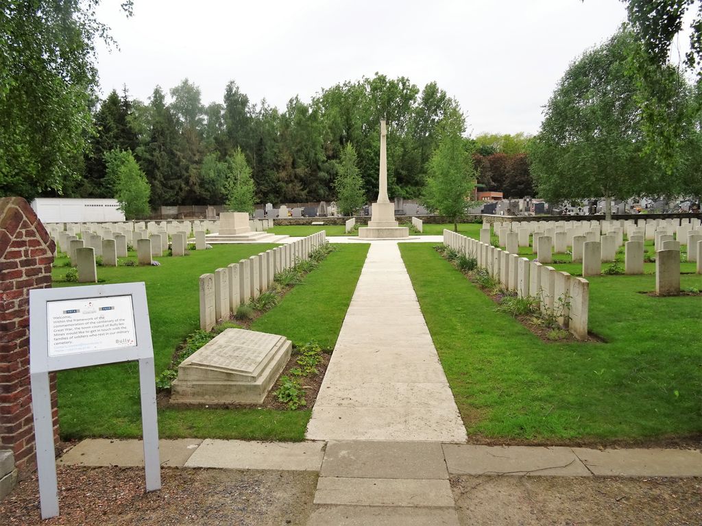 Bully-Grenay Communal Cemetery - British Extension