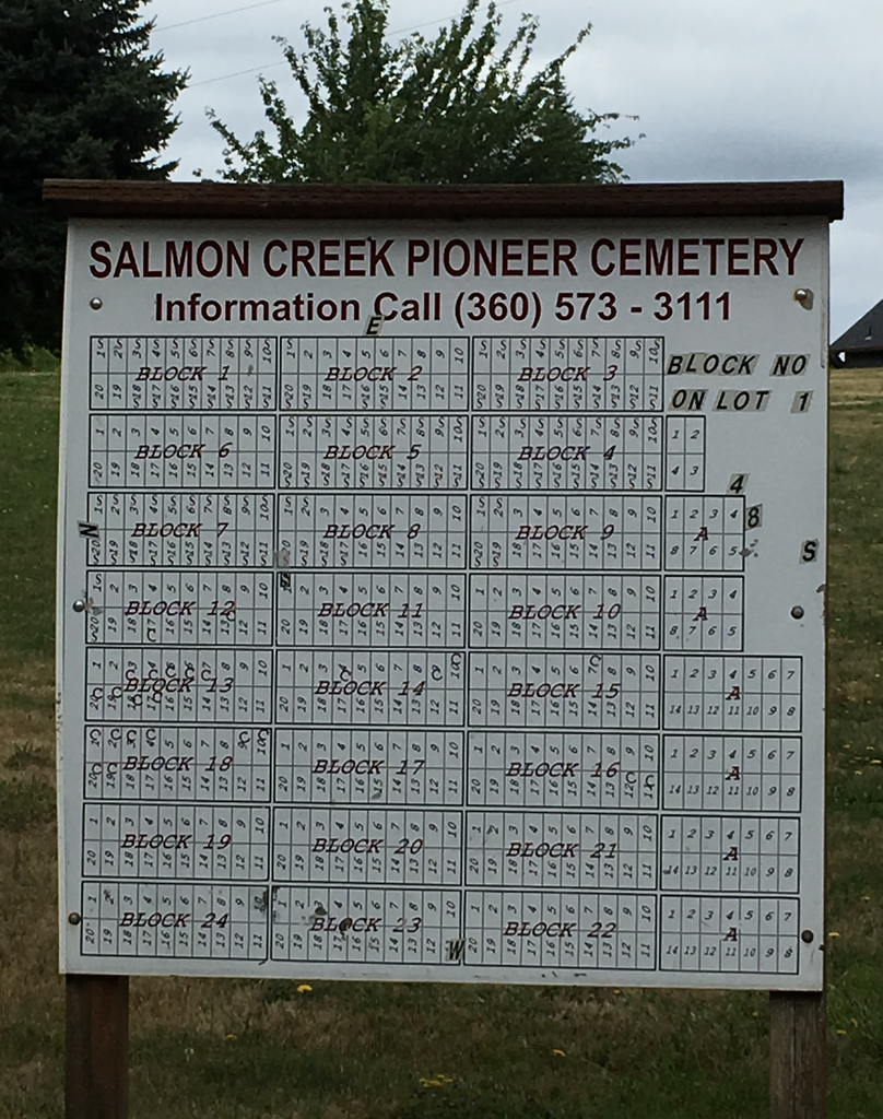 Salmon Creek Pioneer Cemetery