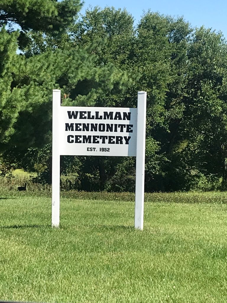 Wellman Mennonite Cemetery
