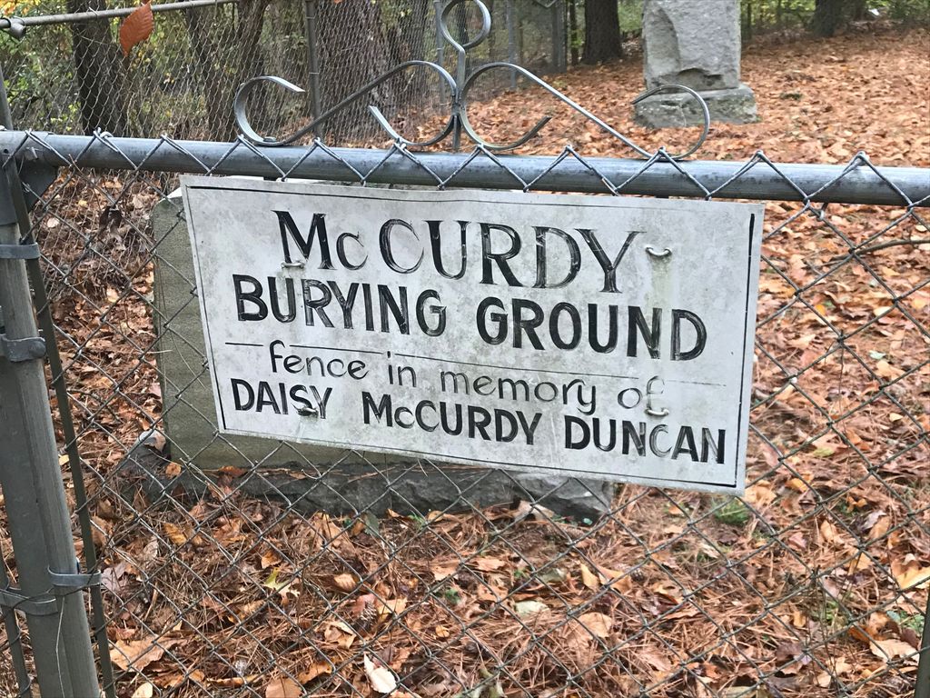 McCurdy Burying Ground