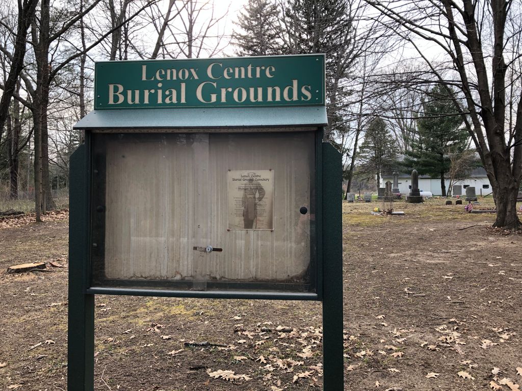 Lenox Centre Burial Grounds