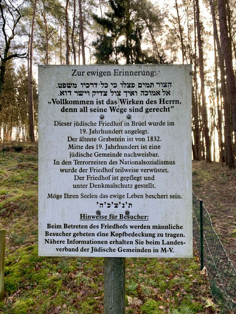 Jüdischer Friedhof Brüel