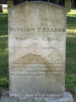  Benjamin T. Clarke