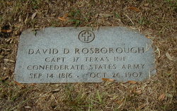 Capt David Decatur Rosborough