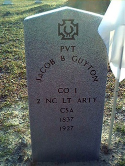 Pvt Jacob B. Guyton