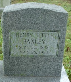  Henry Little Baxley
