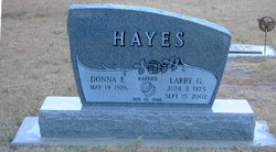 Lieut Larry G. Hayes