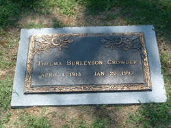  Thelma Louise <I>Burleyson</I> Crowder-Bullock