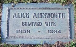  Alice Ainsworth