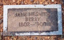  Jane Robeson “Jenny” <I>Nesmith</I> Berry