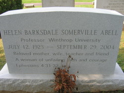  Helen Barksdale <I>Somerville</I> Abell