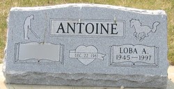Loba A. Reinders Antoine (1945-1997) – Find a Grave Gedenkstätte
