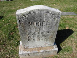 Steve T. Boone (1886-1958) - Find a Grave Memorial