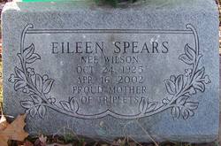  Mary Adair “Eileen” <I>Wilson</I> Spears