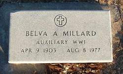  Belva A. <I>Roth</I> Millard