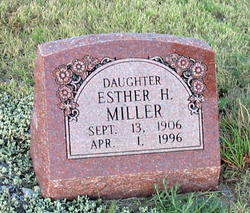  Esther H Miller