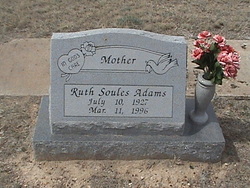  Ruth <I>Soules</I> Adams