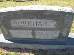 Sarah Ann <I>Byerly</I> Burkhart