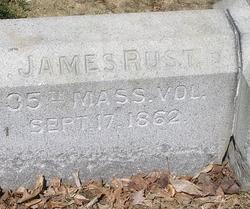 Pvt James Rust
