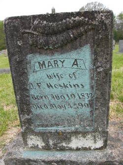  Mary A. <I>Gibbs</I> Hoskins