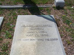  Jennie <I>Arrington</I> Barrow