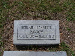  Beulah Jeannette Barrow