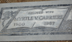  Myrtle Vera <I>Powers</I> Carriere