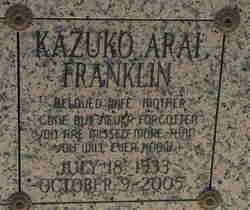  Kazuko Arai Franklin