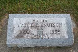  Hattie Edina <I>Wiste</I> Knutson