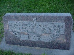  Selma A <I>Wood</I> Maw