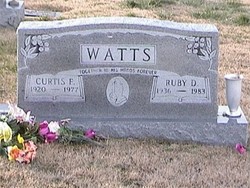  Curtis F Watts