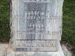  Karen <I>Petersen</I> Andersen