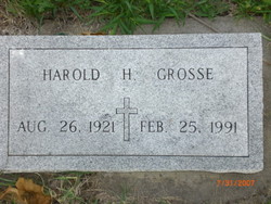  Harold H. Grosse
