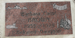  Barbara Carol Brown