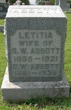  Letitia <I>Hancock</I> Abbott