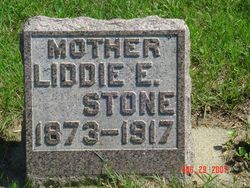  Lydia Emily “Liddie” <I>Barnhart</I> Stone