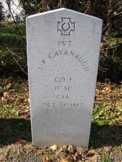Pvt J. P. Cavanaugh